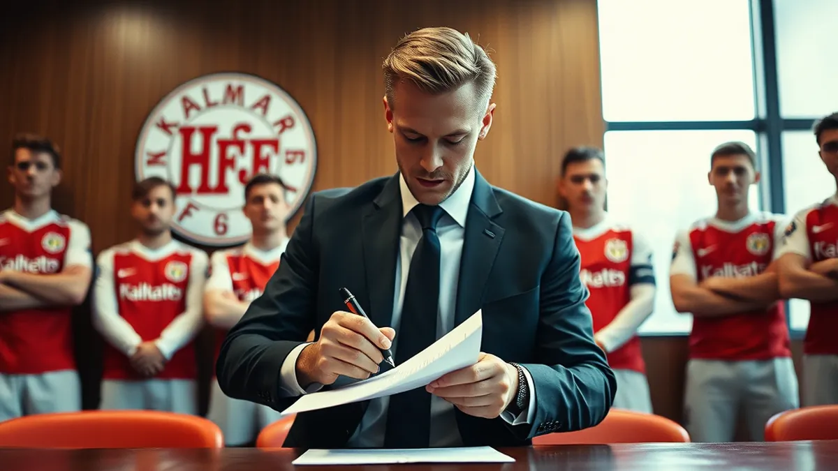 Kalmar FF förlänger med Gustafsson - Barometern-OT