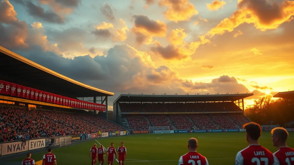 Kalmar FF tränar med publikljud inför matchen mot IFK Göteborg