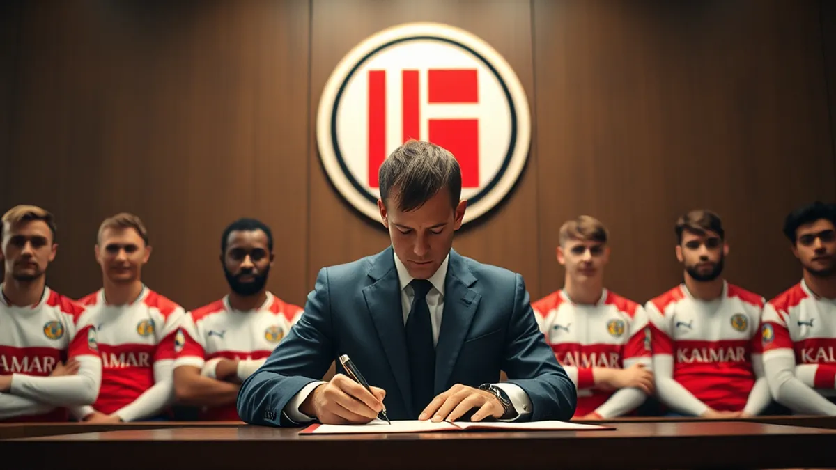Kalmar FF signs César Santin - returns to the club